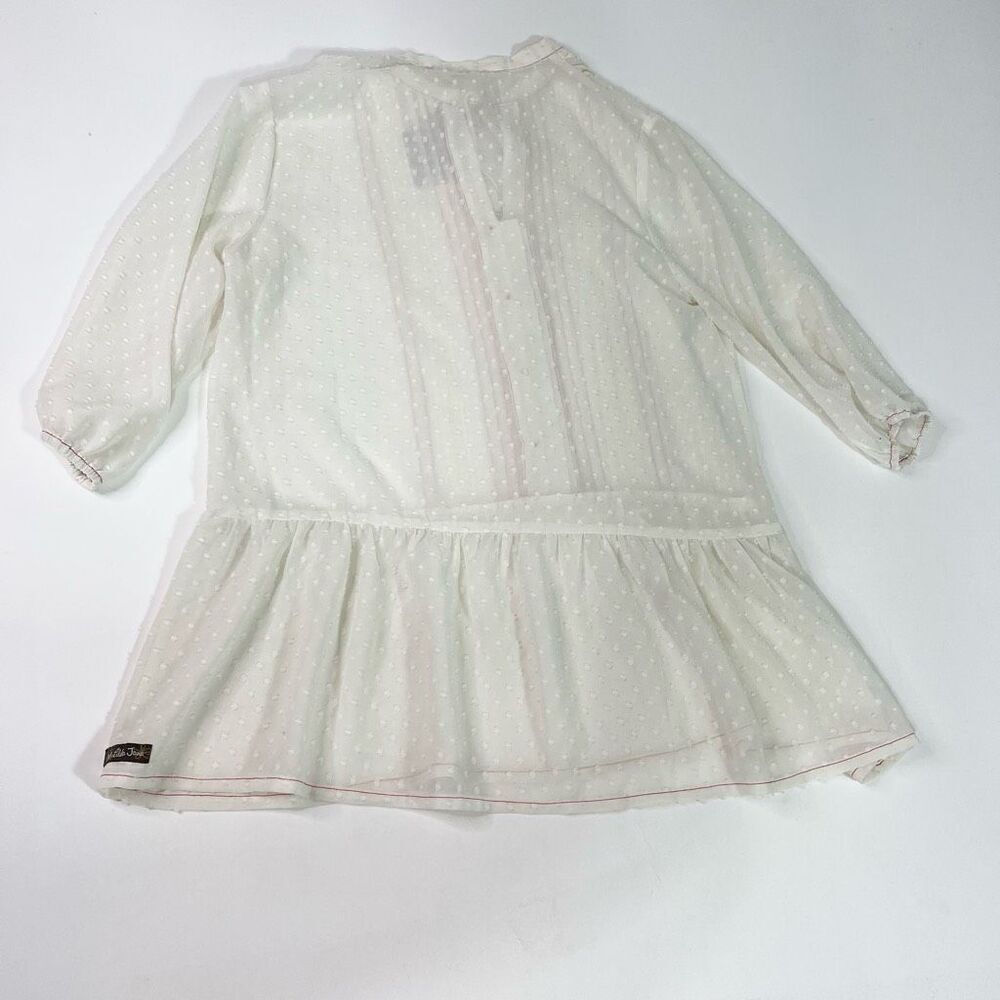 Matilda‎ Jane Top Womens Medium White Swiss Dot Lace NWT peasant country - Picture 11 of 12